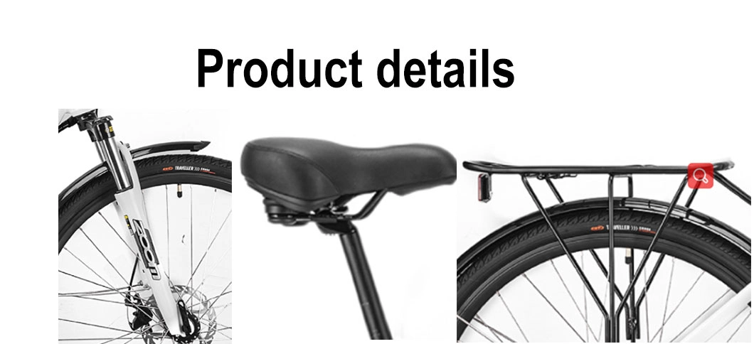 Unfordable Alloy Frame Bicycle Electric Commuter Bike 250W, 500W