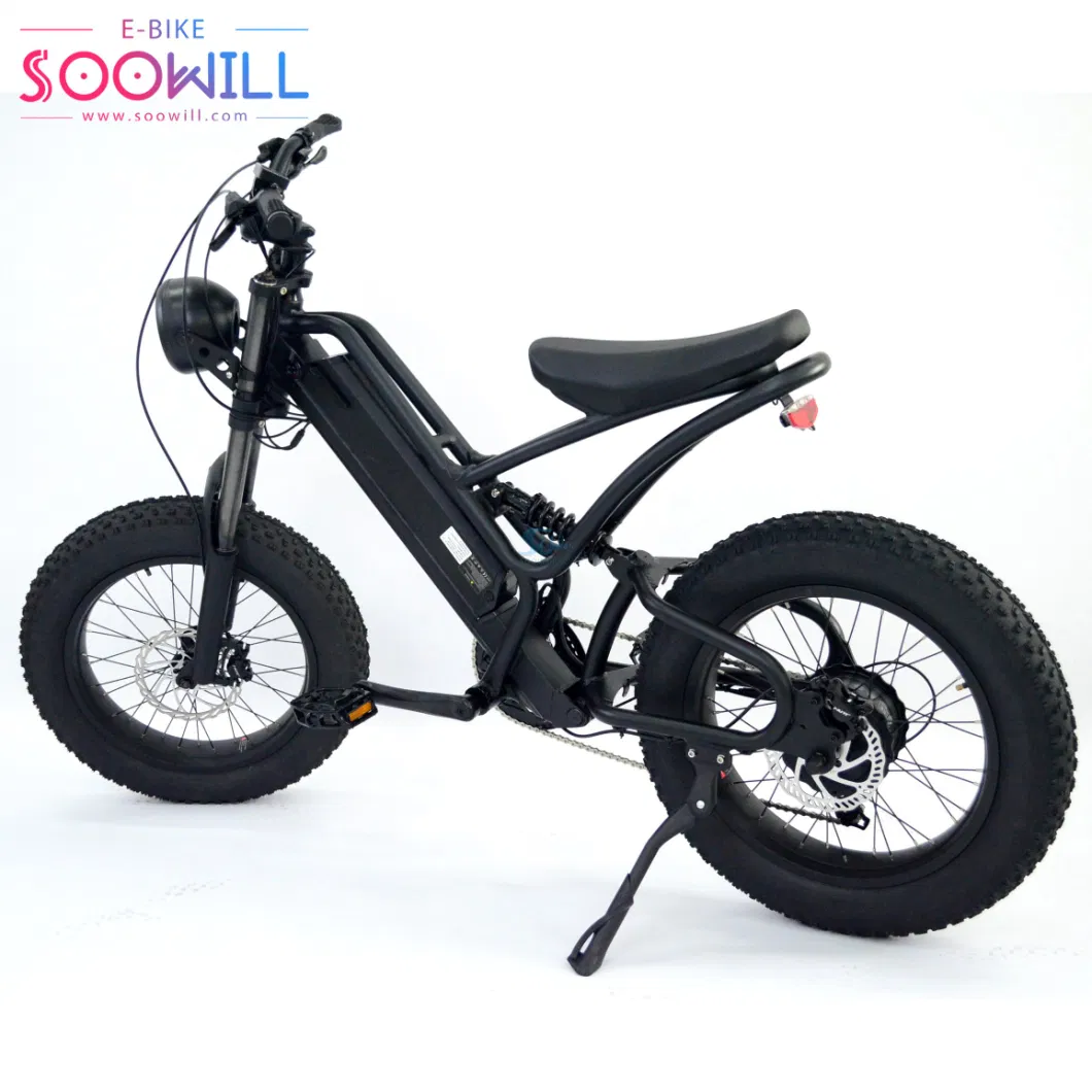 Digital Dirt Bikes Kids Electric Bicycle 48V 20A Foc Controller Ebike