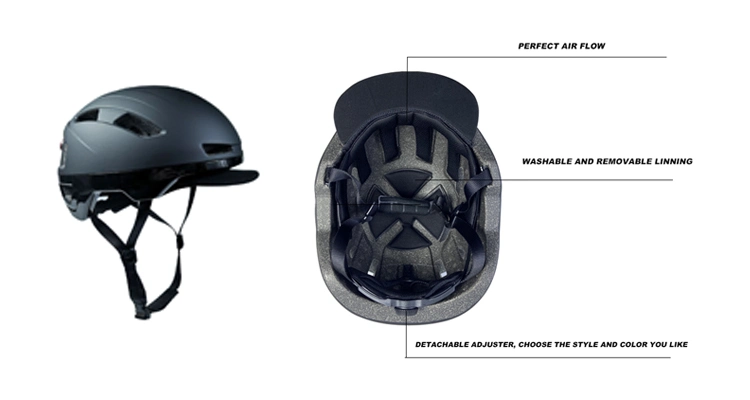 OEM/ODM Nta 8776 Electric Bike Helmet with Goggle for Adults