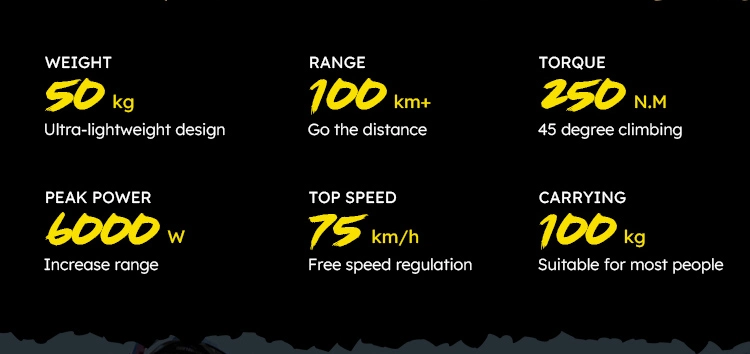 off-Road Electric Motorcycle 22500W Brand New Storm Bee Sur Ron with 90V 48ah on Sales with 2 Years After Sale Warranty Etbc