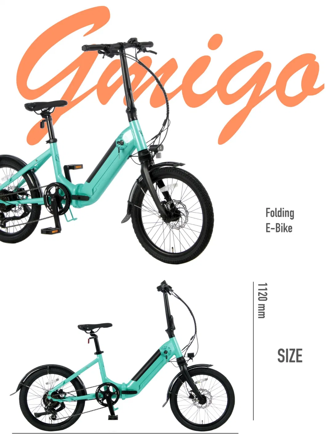 Economical Comfortable Commuting Ebike with Aluminum Alloy Frame Folding Electric Bike
