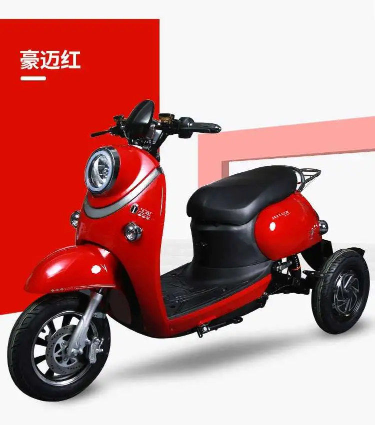 2022 New Design Popular Fashionable High Quality Mobility Adults Fat Tire Electric Scooter 3 Wheel Tricycle