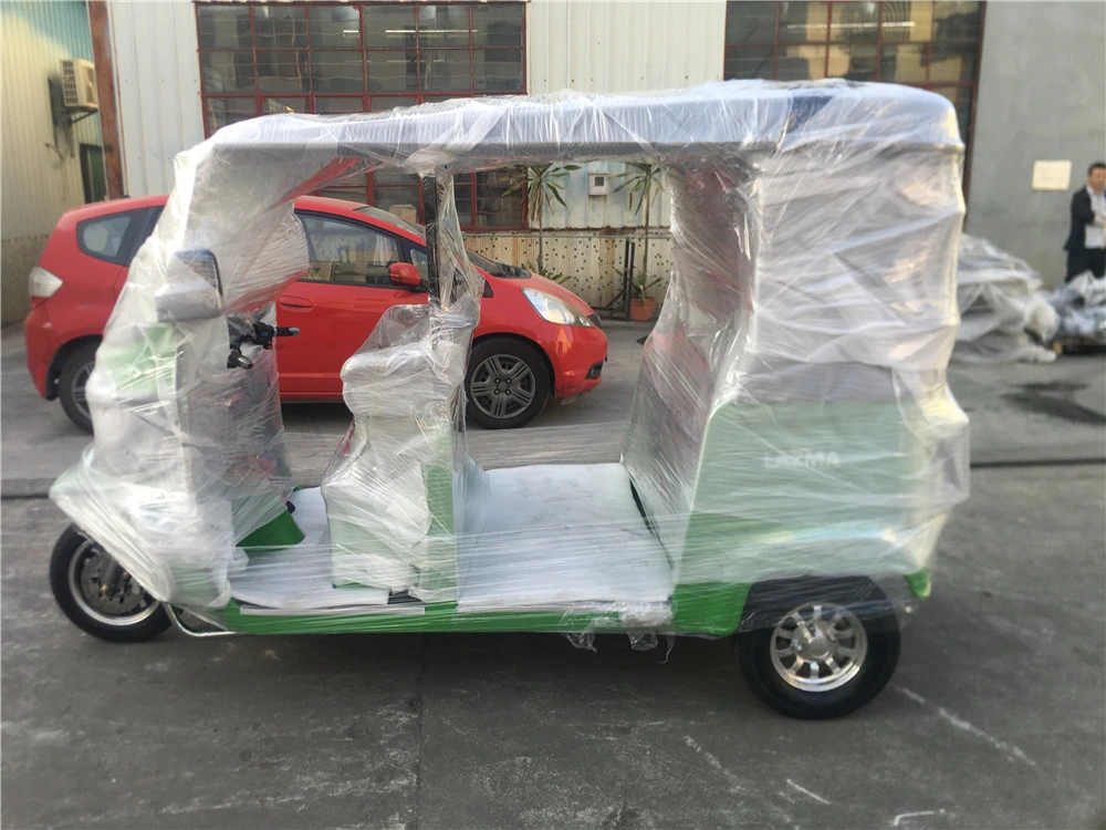 Tuk Tuk Bajaj Three Wheel Auto Electric Tricycle Vehicle 60V 1500W/3000W/4000W Rickshaw