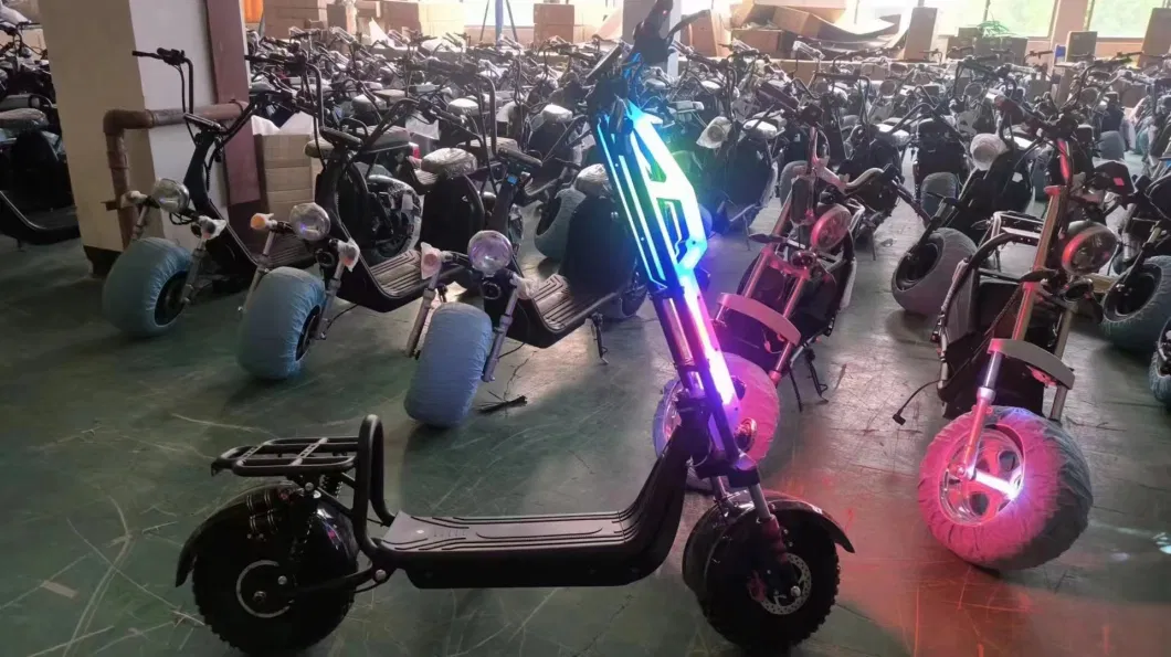 Two Wheel 1000W Motor Bike Motorcycle 48V Electric Scooter Wholesale