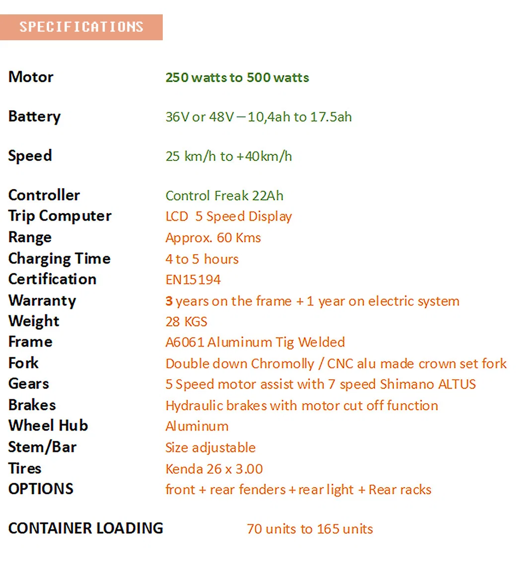 Cheapest China Electric Bicycle Adult Battery Powered Bikes