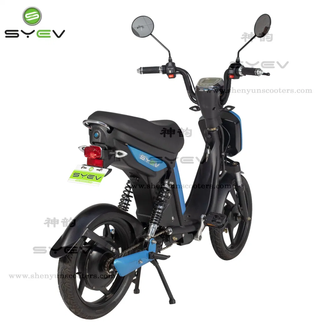 Shenyun The Most Fashionable Electric Bike Scooter Adult with Pedals 350W China Manufacture 2 Wheel