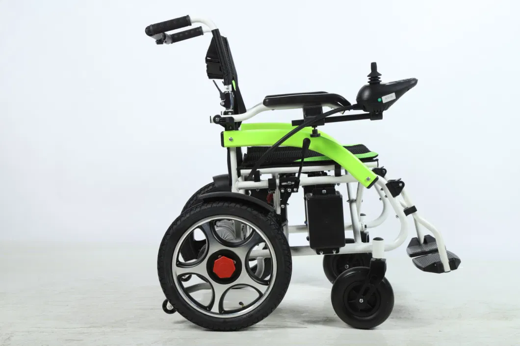 Rehabilitation Therapy Supplies Cheap Price Folding Electric Wheelchair and Mobility Scooter