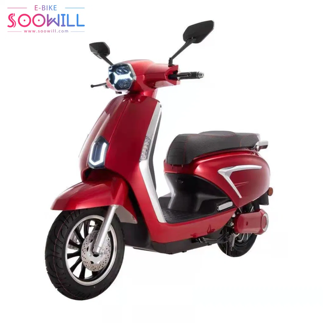 10000W Electric Motorcycle EEC Fashion Scooter E-Bike Scooty with 72V160ah Lithium Battery R1