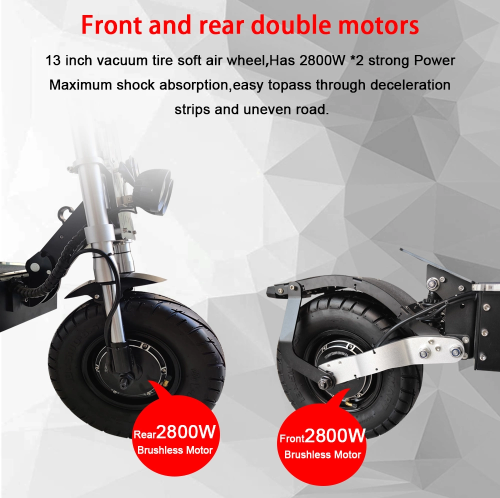 [New Release]Dokma Dhot E-Scooter for Adult 5600W 42ah 13inch Electric Scooter Foldable Waterproof Electric Scooters