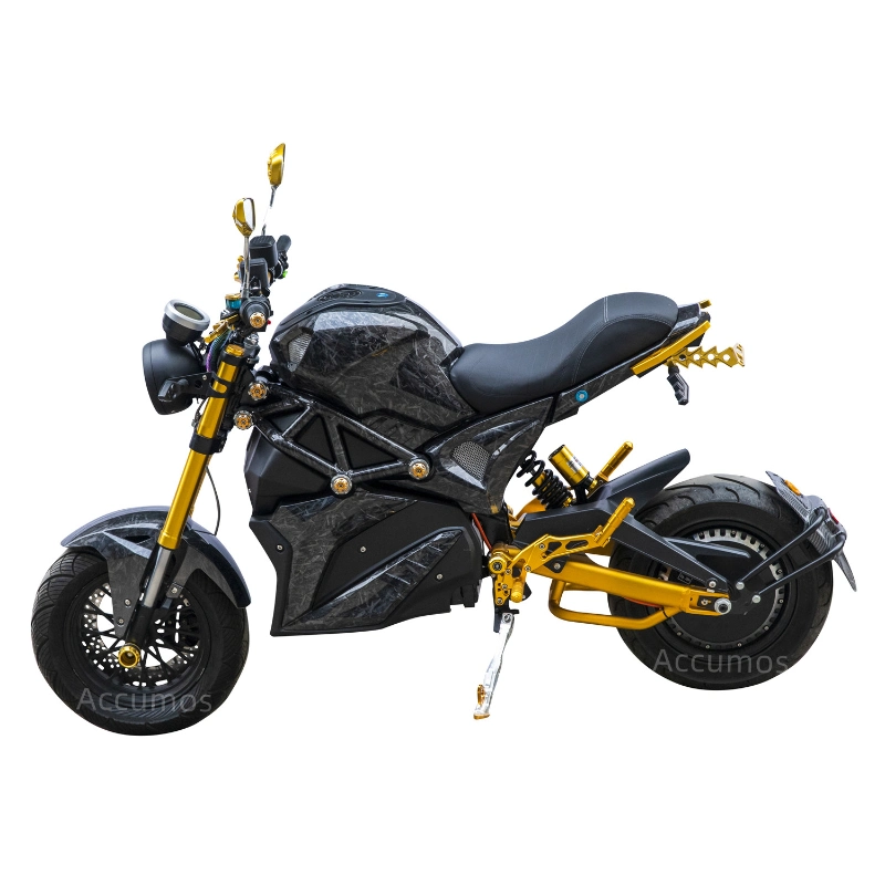 Accumos 12 Inch High Speed Electric Motorcycle Motorbike