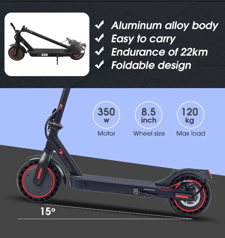 15+ Years Factory Maxwheel 2024 New E9 PRO M365 E Kick Mobility Mini Portable Folding Adult Electric Scooter