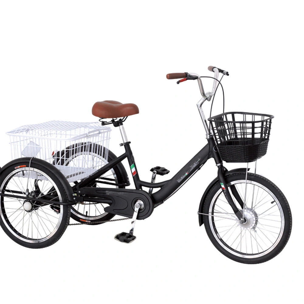 Barbella Single and 7 Speed Best Adult Trike with Trailer Three-Wheeled Bicycle