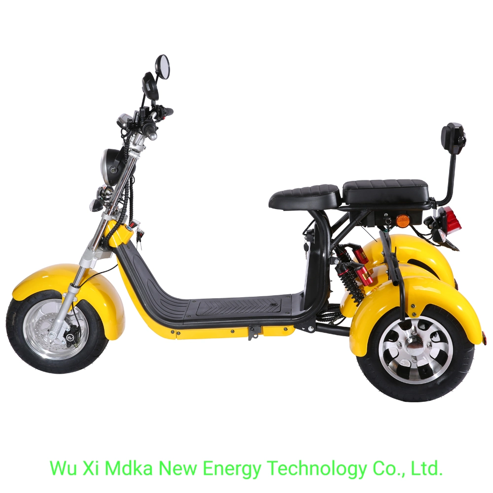 Mdka Three Wheels Big Tire Trike ATV Adult Tricycle Citycoco 3 Wheel Electric Scooter 150