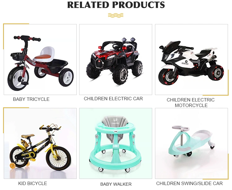 One-Key Start of Electric Three-Wheeled Kids Motorcycle Children&prime; S Motor Bike