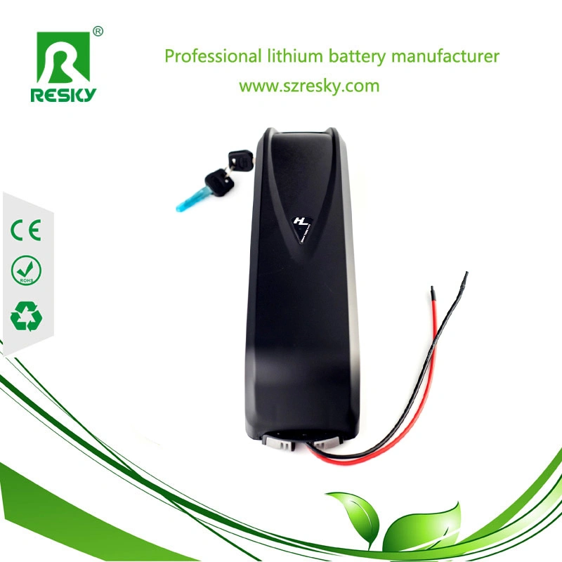 Downtube 36V 10ah Li-ion Battery for 350W Electric Bicycle