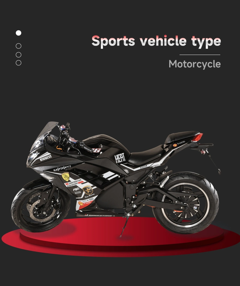Electric Motorcycle 72V 40ah 3000W E Sport Motorcycle for Sale