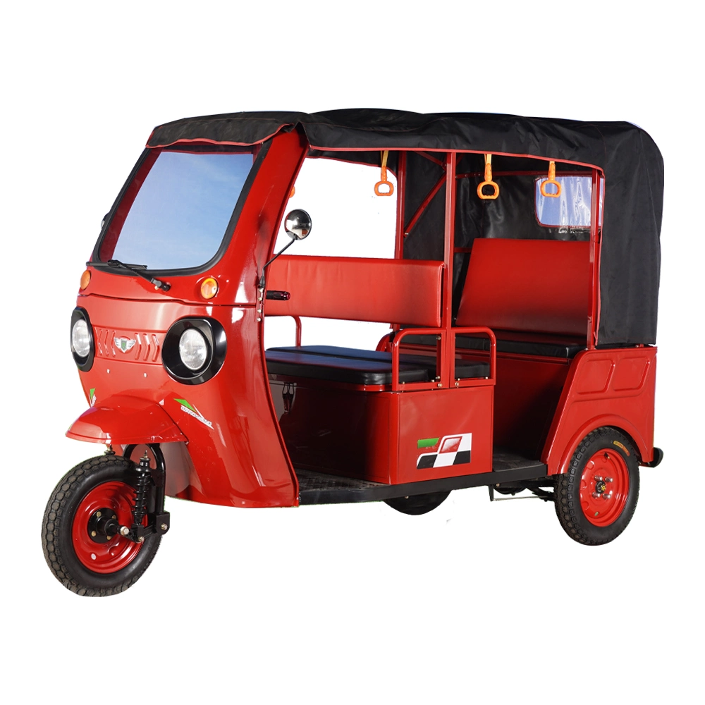 Toto Tuk Tuk Puertas Moto Taxis Bajaj Electric Tricycle Three Wheeler Triciclo Eletrico 1500W