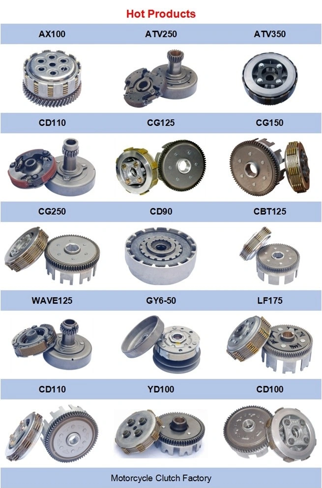 Factory Motorcycle Secondary Clutch Assembly for Honda Motorcycles (CD100/SMASH/AT110)