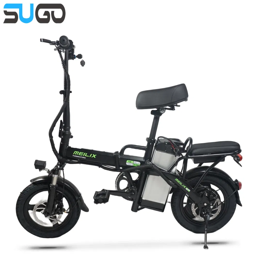 500W Foldable Ebike Fatbike Folding Bike Adult Electric Bicycle