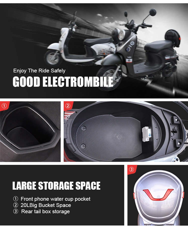 Chinese Supplier High Speed Electric Motorcycle Adult Electric Mobility Scooter