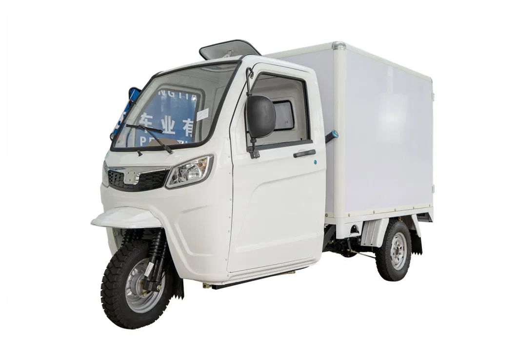 China Top-Brand Adult Motorized Tricycles 250cc Big Space Cheap Good-Quality Cabin Tuktuk