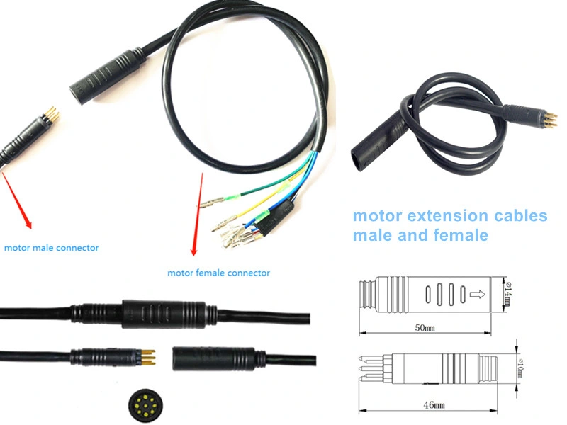 High Speed 45km/H 48V E Bike Kit with Battery 1000W Motor Electric Bicycle Conversion Kit