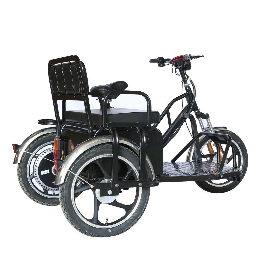 Cheap Electric Tricycle 3-Wheeled Electric Bike Series for The Leisure Tourism Applications or Passengers Carrying