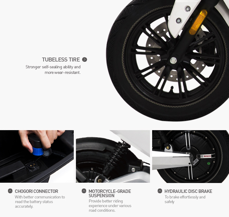 Powerful Electric Motorcycle for Adult 1500W Lithium Battery