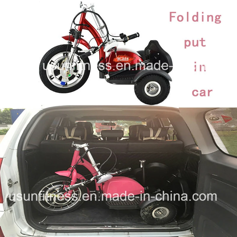 3 Wheels Electric Mobility Scooter Folding E-Scooter Tricycle Electric Bicycle E Scooters with CE