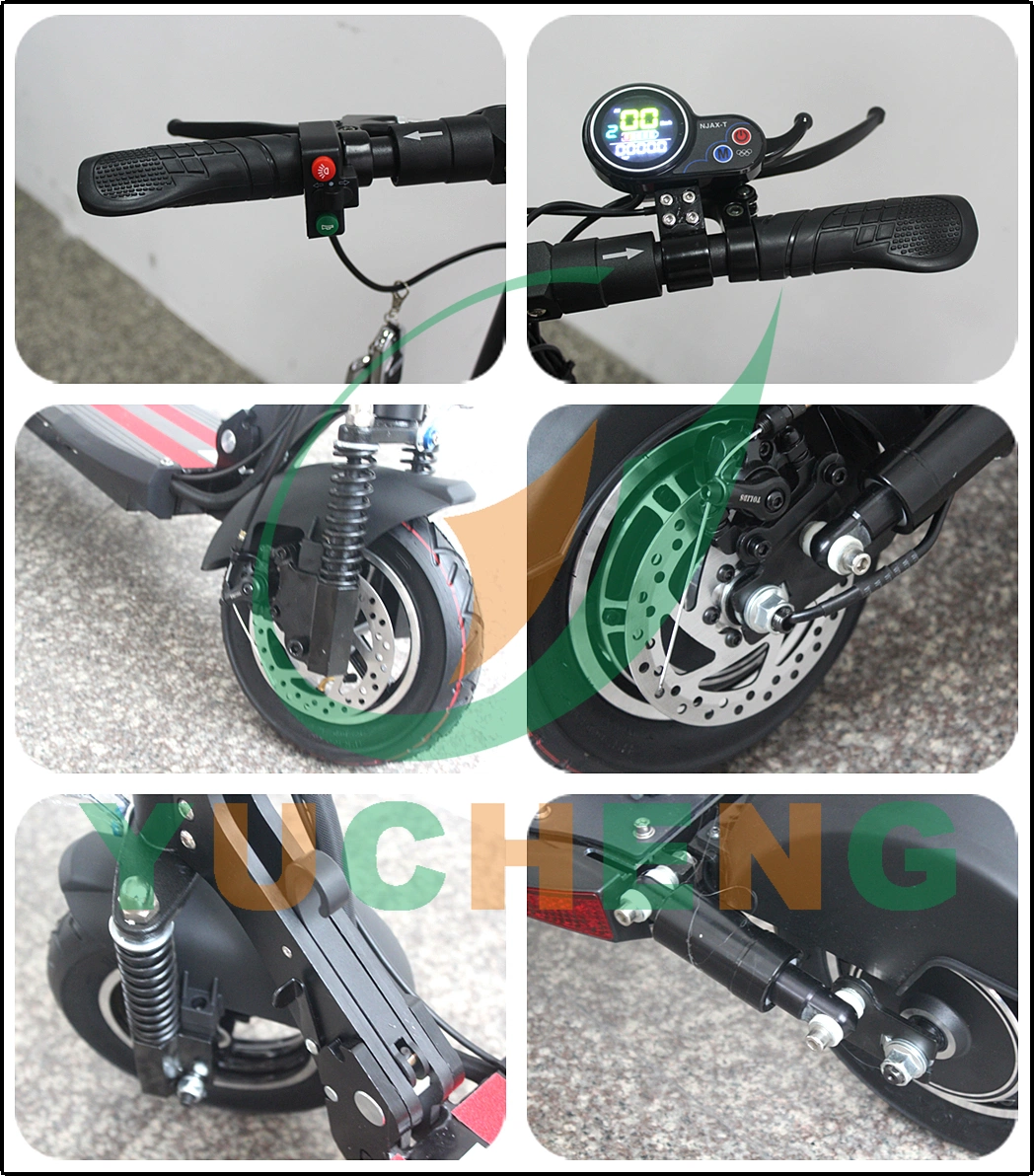 City Electric Mobility Scooter 500W 48V Smart Folding Electric Scooter