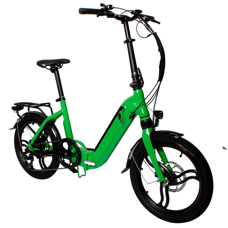 Bicicletta elettrica step-thru da 20 pollici con batteria al litio fabbrica Guangzhou