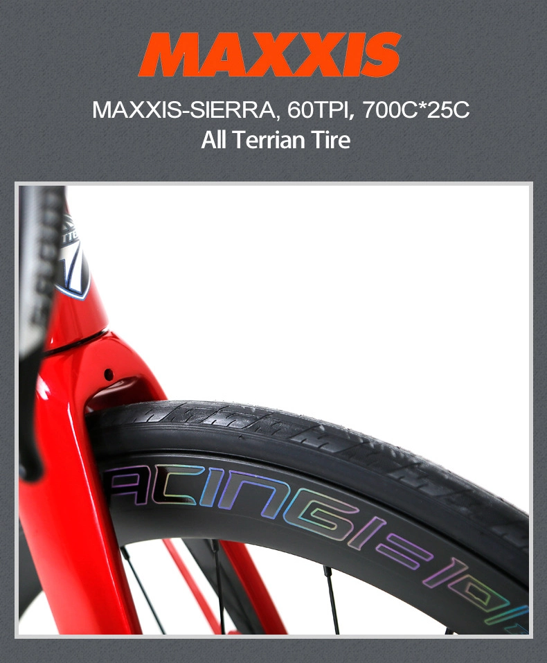 Bici da corsa bici da corsa bici da corsa di bici di corsa di bici di carbonio di Twitter 700c per Giovani
