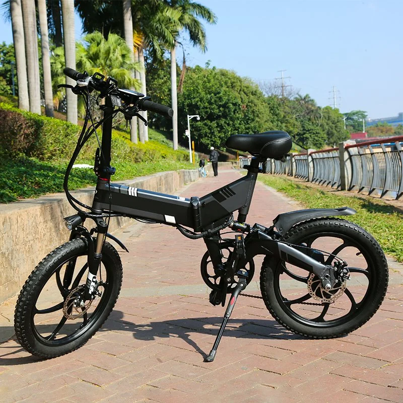 Bicicletta elettrica a due ruote e da 28 km, 250 W, 350 W, 20 Mini bicicletta elettrica ripiegata ODM