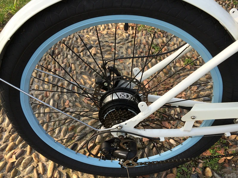 Bici da citt&#224; Cruiser 26/bici elettrica leggera da donna