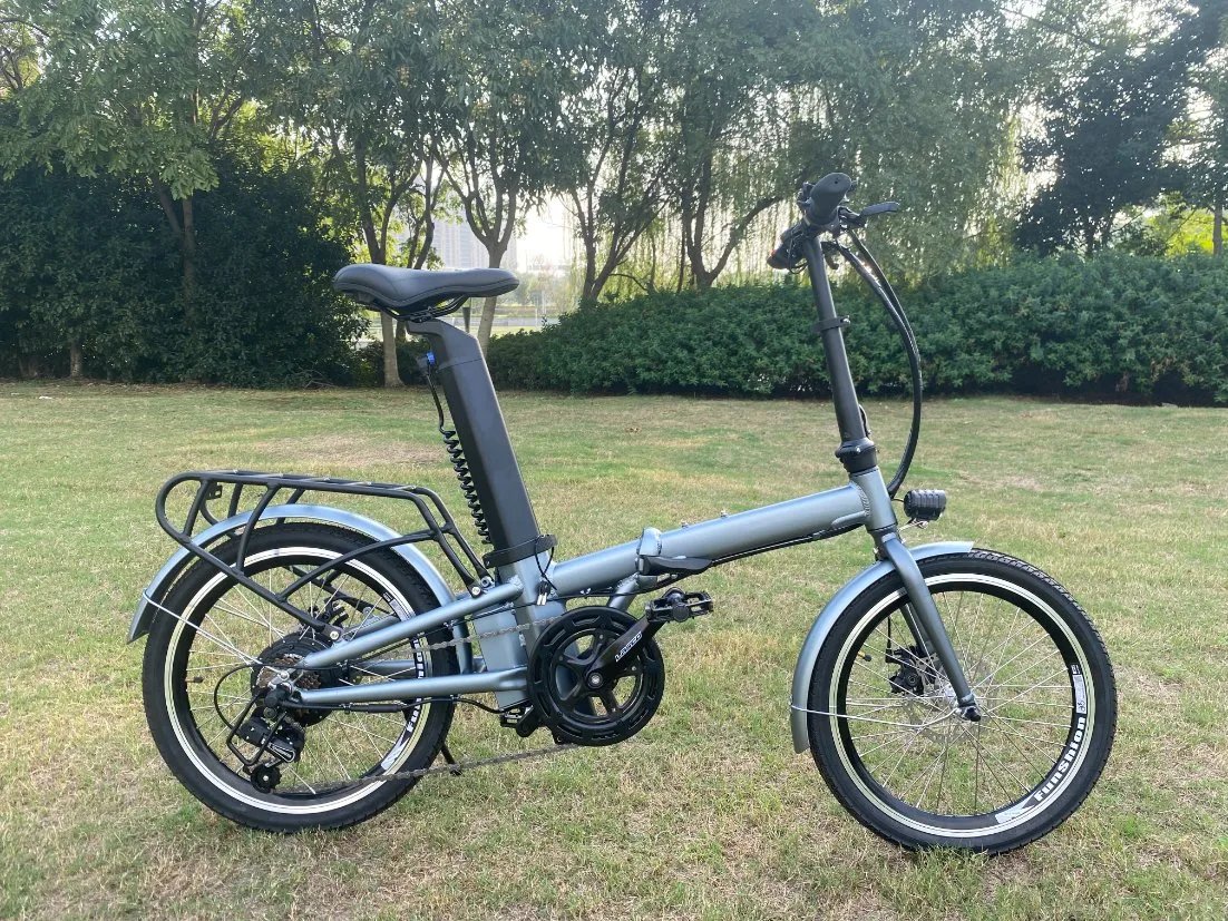 Bici elettrica da 20" piccola da 350 W con motorino Sepeda Listrik Electric Bicicletta