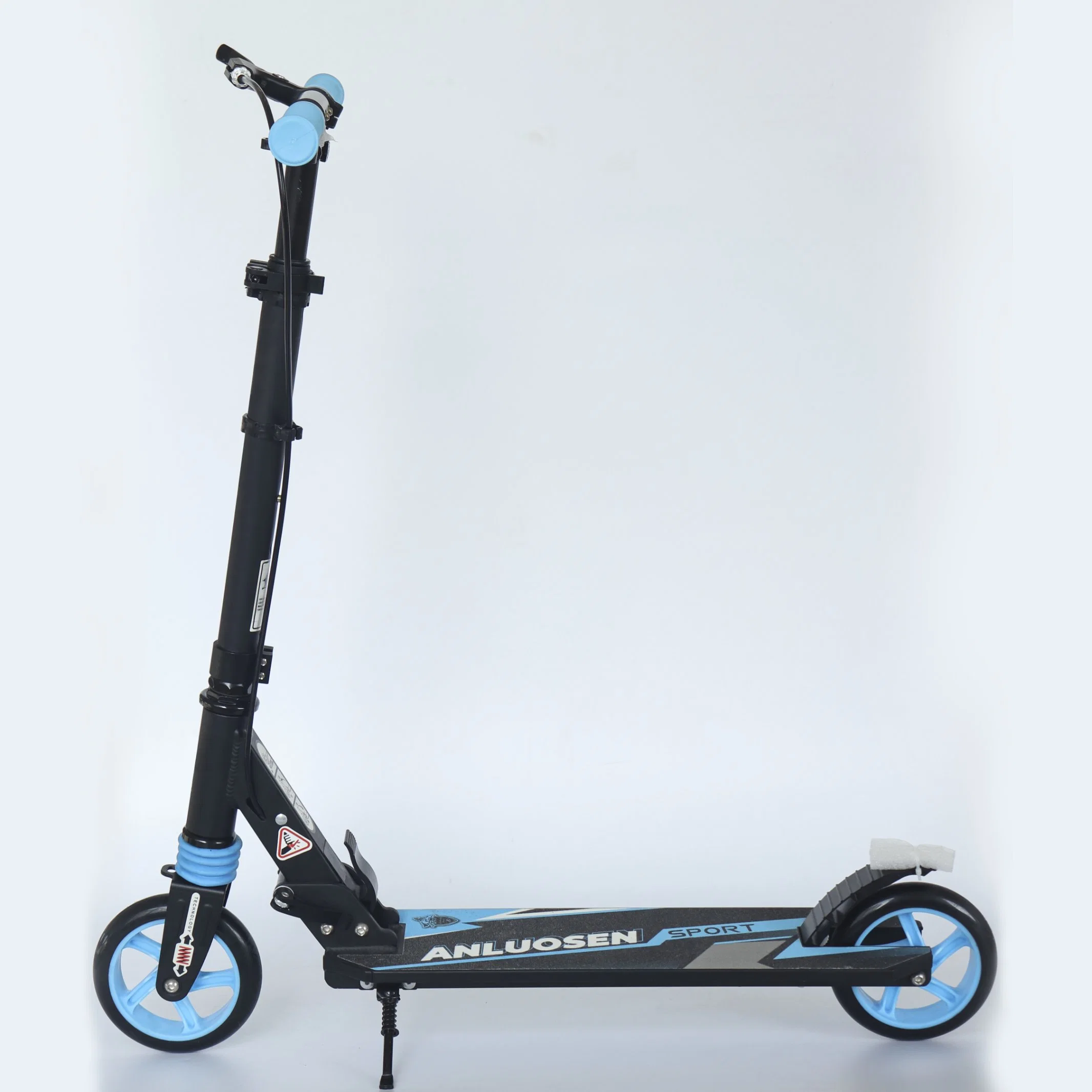Nuovo 2 ruote Adulti Bambini ruote grandi/ruote in gomma pieghevole Scooter da calcio per adulti con stunt per bambini
