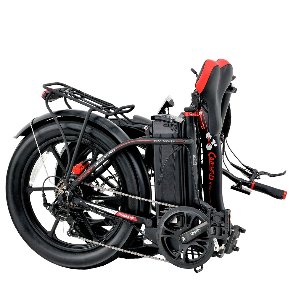 Motore brushless pieghevole per bicicletta elettrica a 4 ruote in alluminio da 48V250W-500W