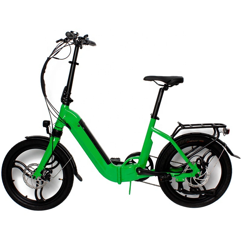 Bicicletta elettrica step-thru da 20 pollici con batteria al litio fabbrica Guangzhou