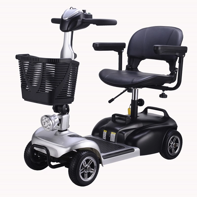 Cina fabbrica 4 ruote elettrico motorizzato scooter mobilit&#224; disabilit&#224; per Vendita