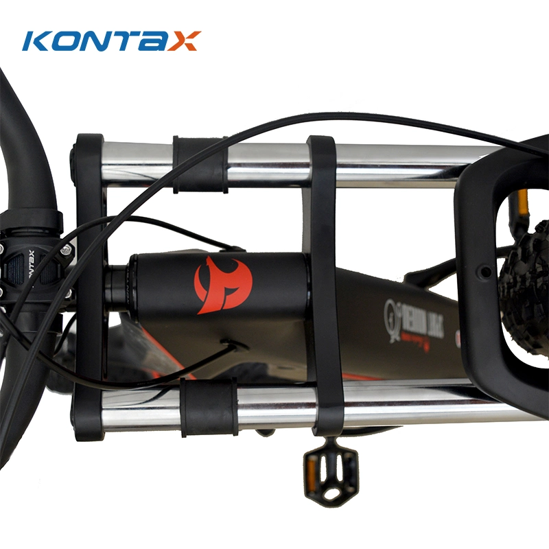 Kontax Supply OEM Carbon Fibre Pedal Assist Ebike elettrica Motore posteriore Fatbike Ebike con batteria nascosta
