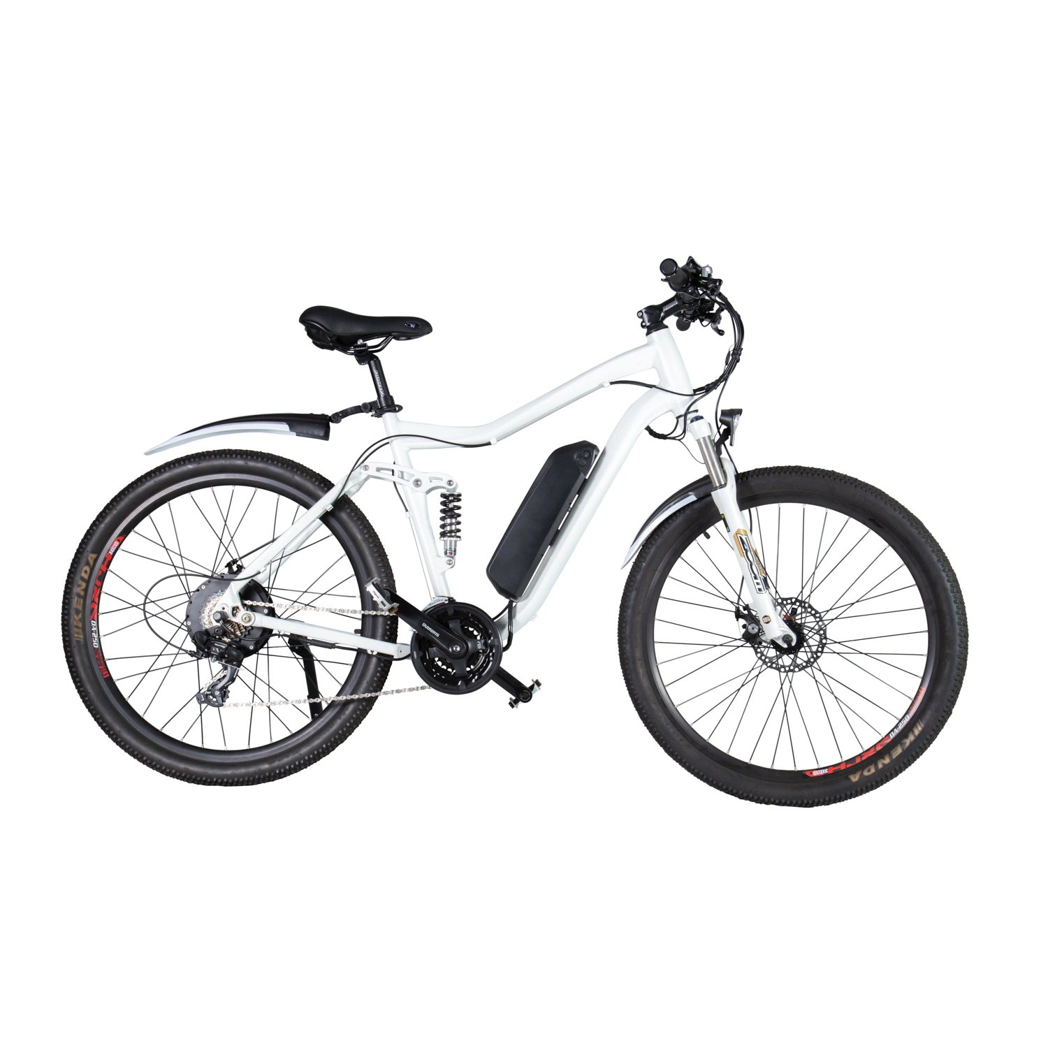 Bicicletta elettrica elettrica della bici di montagna della sospensione completa di Cnebikes 27.5