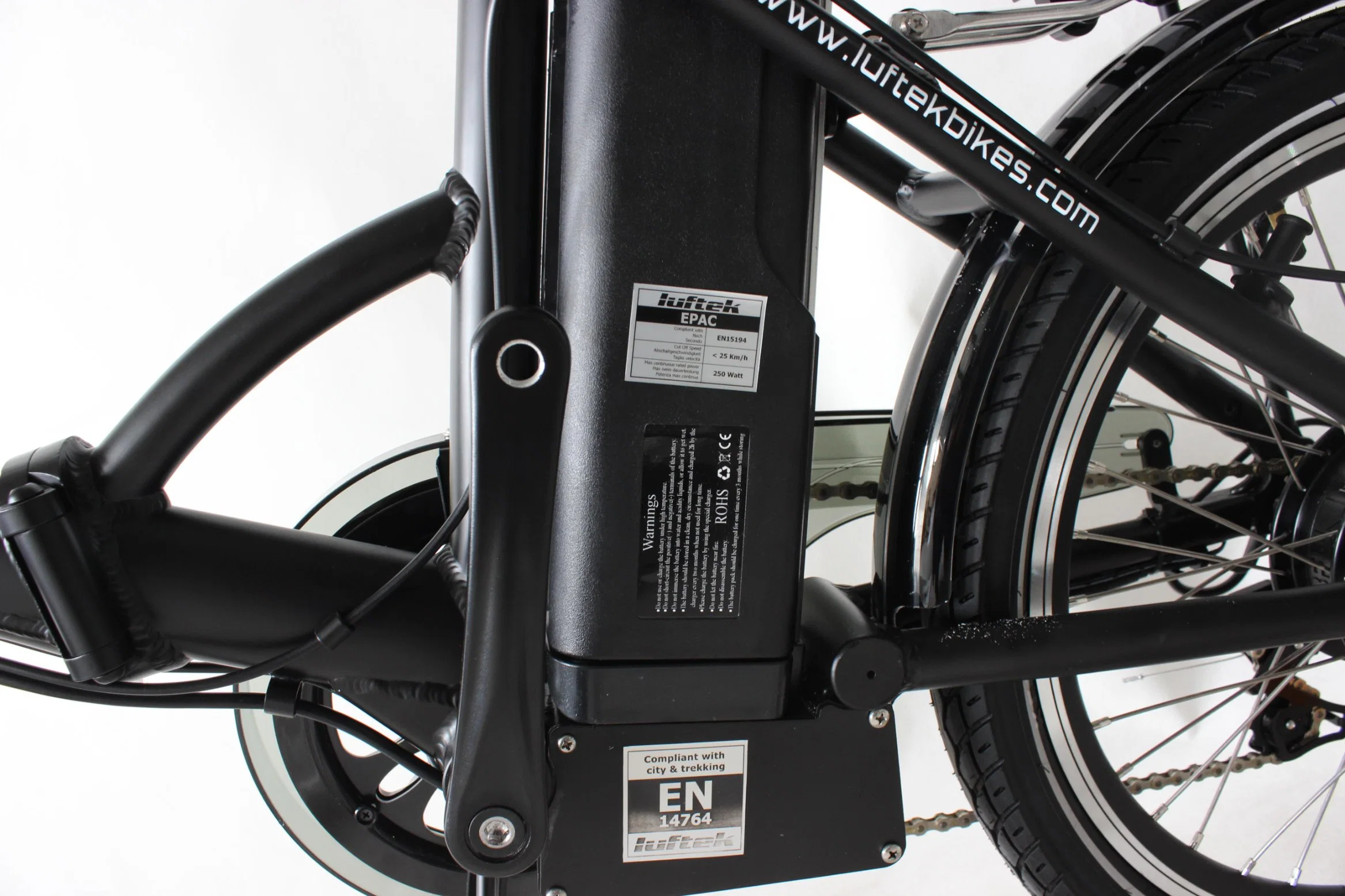 Bicicletta elettrica pieghevole da donna da 20 pollici Ebike
