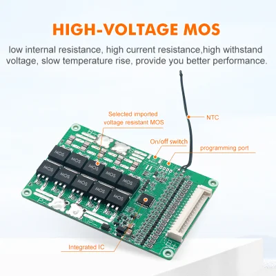 TDT LiFePO4 8s 24V 15s 16s 48V 30A 35A 40A Система управления аккумуляторной батареей BMS для электрического скутера с литиевой аккумуляторной батареей 18650 E-Bike с балансом