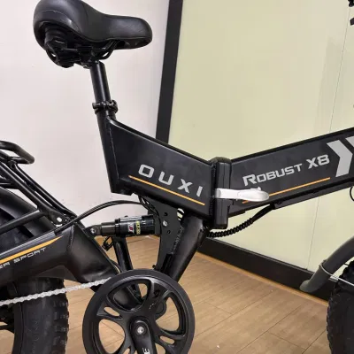 Электровелосипед FAT Tire 20&prime;&prime; с алюминиевым алюминиевым корпусом складной мотоцикл
