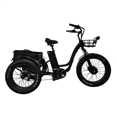 Электрический Trike инвалидных колясках 48V 500 W 24 дюйма 20дюйма мотоцикл электрический скутер велосипед электрический 3 Колеса велосипеда для взрослых электрический инвалидных колясках