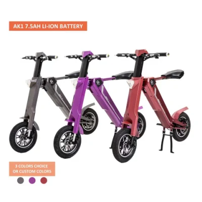 Scooter 12&quot;Tire Compact City Electric Scooter 48V 350 Вт с функцией автоматического складывания Круиз-контроль