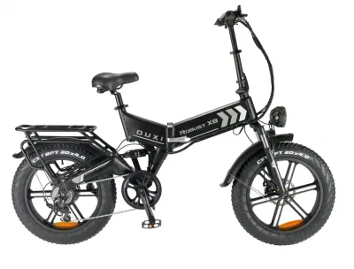 Электровелосипед FAT Tire 20&prime;&prime; с алюминиевым алюминиевым корпусом складной мотоцикл