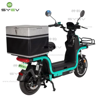 Syev 2023 Топ Продажа High Performance Electric Delivery Scooter мощный Электромотоциклах 1200 Вт Pizza Электромотоциклам EEC доставка E Bike