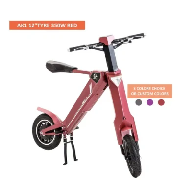 Scooter 12&quot;Tire Compact City Electric Scooter 48V 350 Вт с функцией автоматического складывания Круиз-контроль