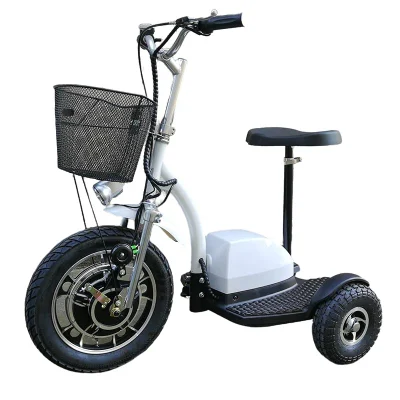500 W для взрослых три колеса электрический инвалидных колясках Scooters мобильности
